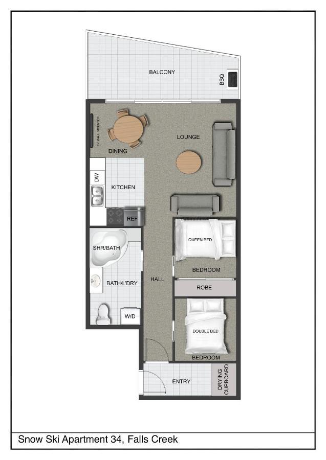 Snow Ski Apartments 34 Falls Creek Exterior photo